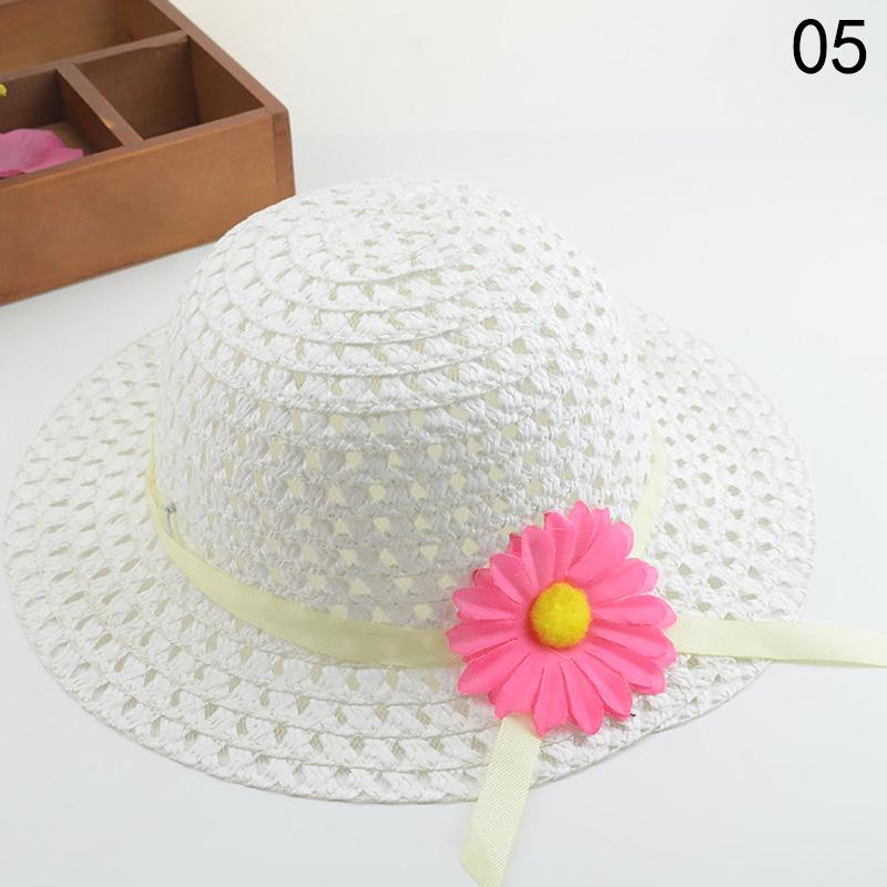 

Украшение для девочек, детская шляпа от солнца, сумка, летний детский костюм принцессы, комплект, модный цветочный декор 5_Hat