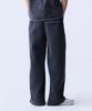 ADERNM Vintage Raw Edge Wide Pants Charcoal