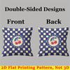 Cherry Tile square Jacquard Pillow Cover for Sofa Office Waist Cushion Cover Home Decorative Pillowcase