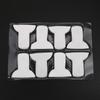 8PCS Padded Comforter Clips Duvet Clips White Blanket Fasteners Prevents Comforters From Moving Inside Duvet Cover