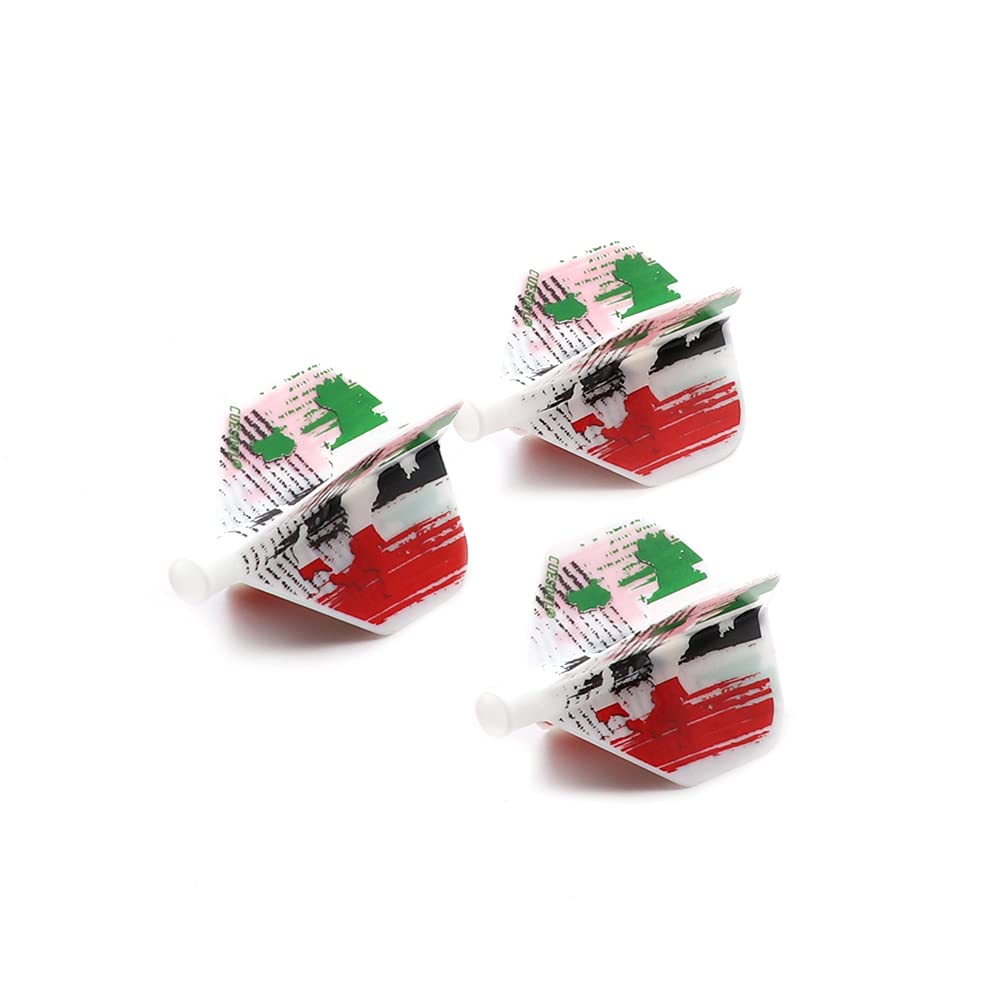 CUESOUL TERO FLIGHTS FLAGS AK4 dart flights standard shape, set of 3 (CS-AK4+2-3)