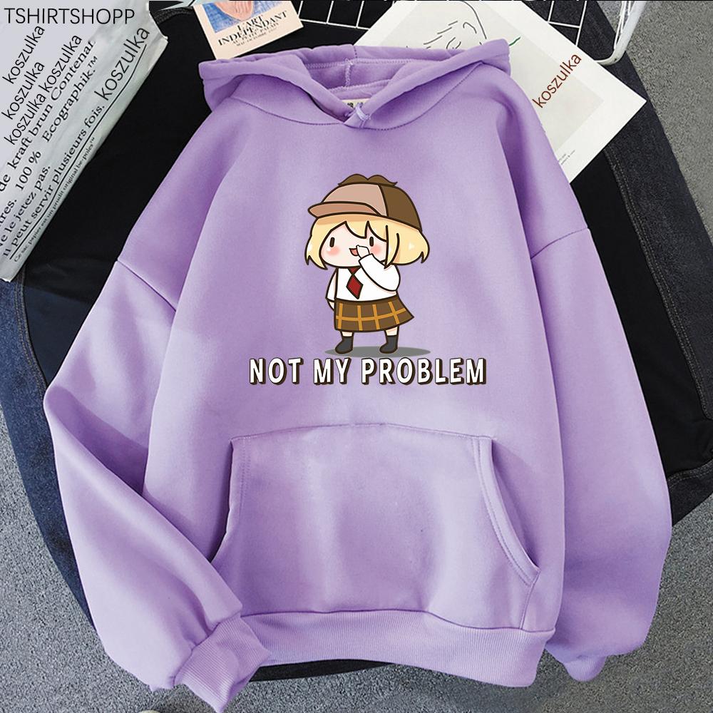 Cute Anime Watson Amelia Bubba Hoodie Fashion Women Harajuku Kawaii Hoodies Unisex Autumn Winter Cartoon Pullovers Sweatshirts