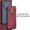 For Honor X9D Case Luxury PU Leather Phone Case For Honor X70 5G HonorX9D Back Cover Silicone Shockproof Full Protection Coque