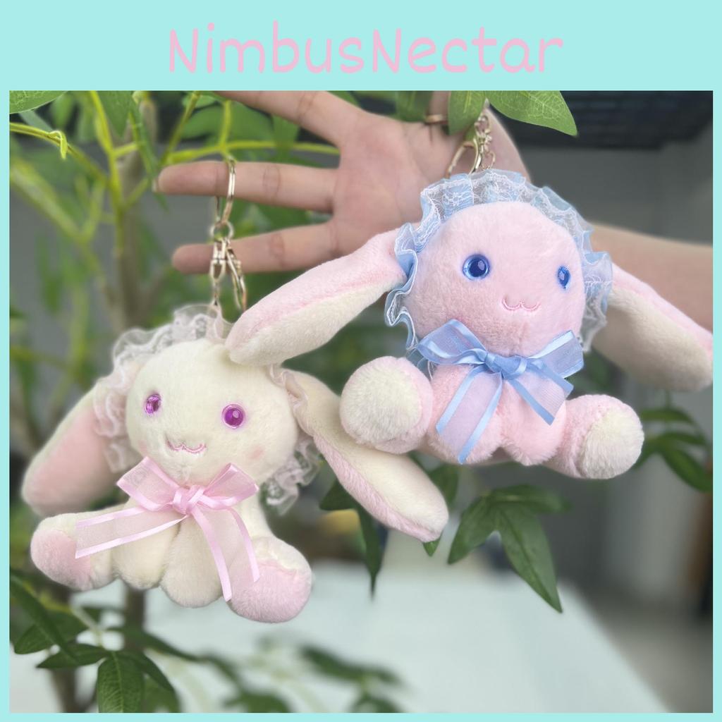 Soft And Cuddly Cartoon Bunny Plush Toy Keychain Perfect For Girls And Collectors