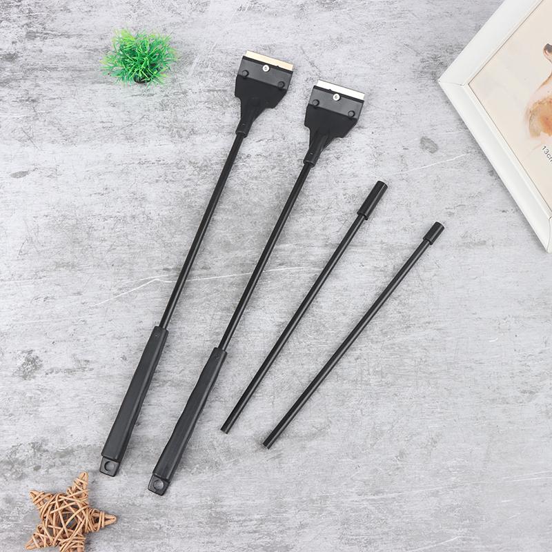 Stainless Steel Aquarium Fishtank Algae Scraper Blade Water Grass Cleaning Brush
