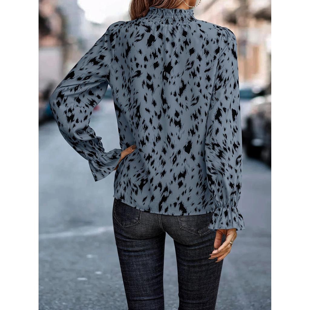 Women's Long Sleeved Shirt New Autumn and Winter Pullover Long Sleeved Semi High Neck Women's Clothing Inner and Outer Shirts