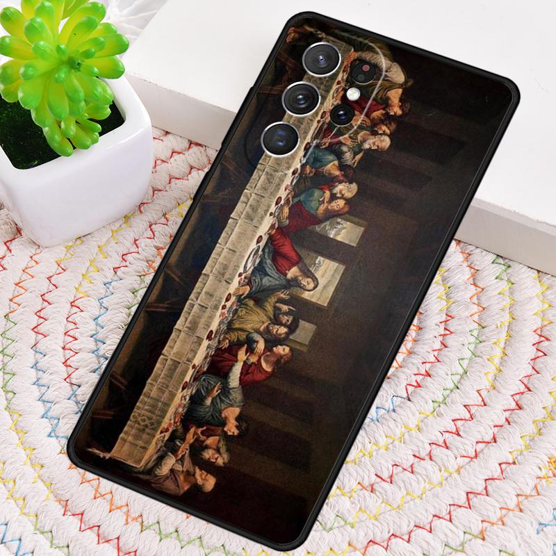 Famous Painting Adorable Phone Case for Samsung Galaxy Note 10 Pro S26 Ultra S23 S24 FE S25 S21 S22 PLUS Shockproof Cove