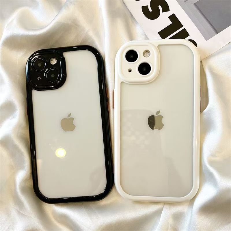 Einfache Butterhülle Geeignet für Apple 16 Handyhülle IPhone 14 Promax Nische 13 Transparent 12 Sturzsicher 11 Sets