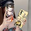 Game GI Ningguang Matte TPU Mobile Phone Case for VIVO Y77 76 75 74 73 72 58 56 55 51 50 38 36 Y19 Y18 Y03 Y01 5G Colorful Cover