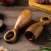 Holz Salz- und Pfeffermühle Langlebige manuelle Mühlen Salz- und Pfefferstreuer mit ergonomischem Design für den kulinarischen Gebrauch