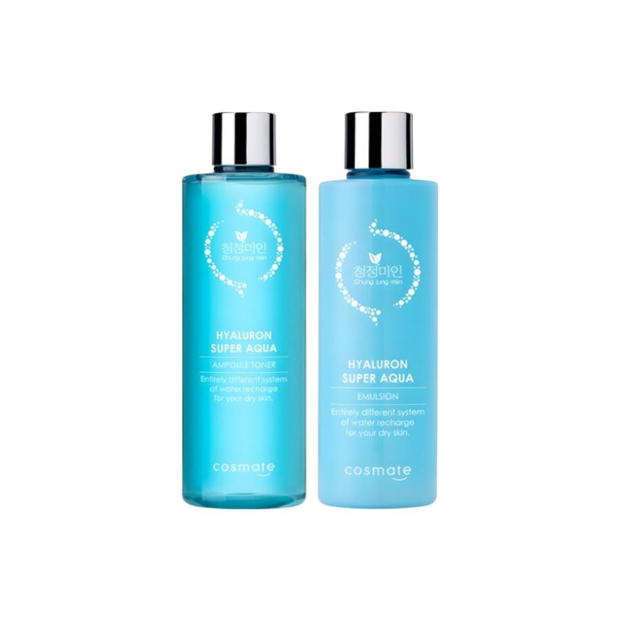 

Cosmate Hyaluron Ampoule Тонер 420 г + Эмульсия 300 г