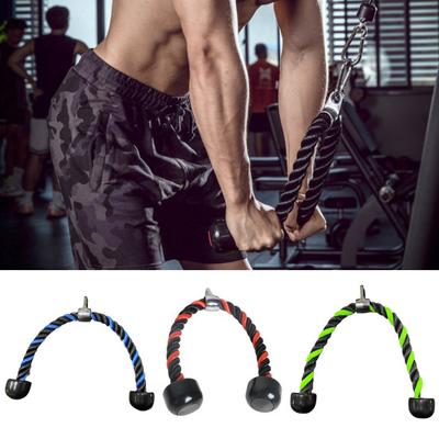 Tricep Rope High Strength Braided Ultra-effective Bodybuilding Bearing with Ends Strong Load Hard-wearing Muscle Training