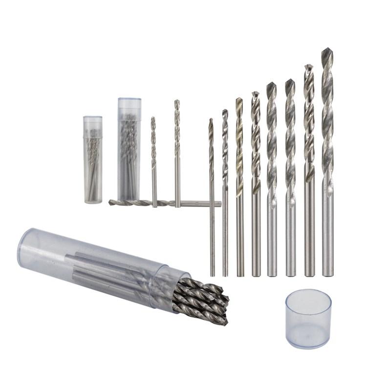 XCAN 10 buc 0.3-4.0mm Oțel Rapid Mini Set Burghie elicoidale Pentru unealtă rotativă Dremel Tăietor găuri lemn/metal Mini burghiu