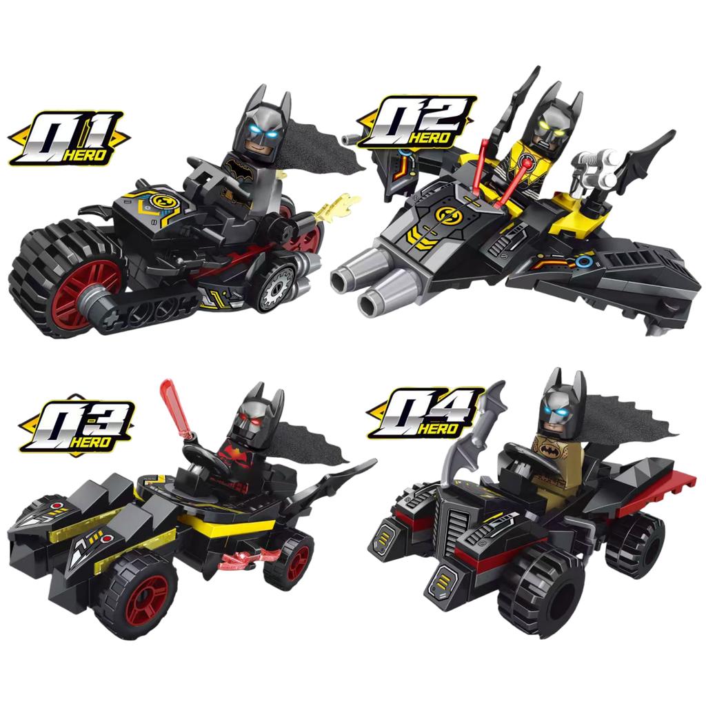 Blind Box Mini Building Blocks 9006 Figures Big Goblin Spiderman Iron Man Venom Captain Hawk Deadpool Armor Christmas Gifts Toy