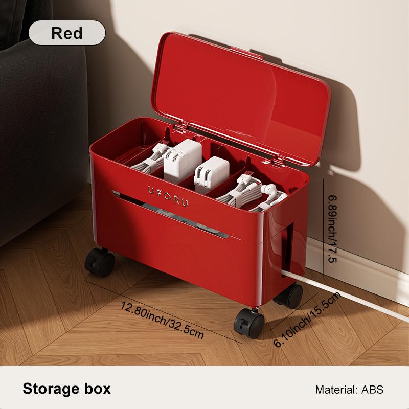 UFORU charging cable storage box desktop