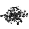 50Pcs Insulated Ferrule Tube Crimp Terminals EU Style Cord End Connectors 4 AWG E25‑16
