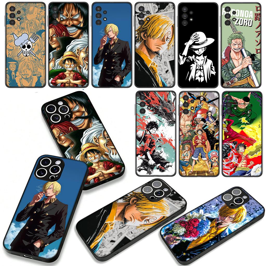 Roronoa Zoro One Pieces Luffy Sanji Phone Cover for Apple iPhone 16 15 14 Plus 13 12 Mini 17 Pro Max + ProMax 16E Air Case
