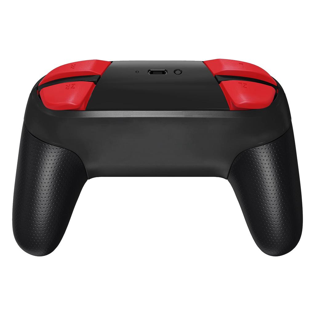 Full Set Buttons for eXtremeRate Switch Pro ABXY ZR ZL L R Buttons for Pro Controller Switch Controller Not Included Controller, D-pad - [Passion Red]