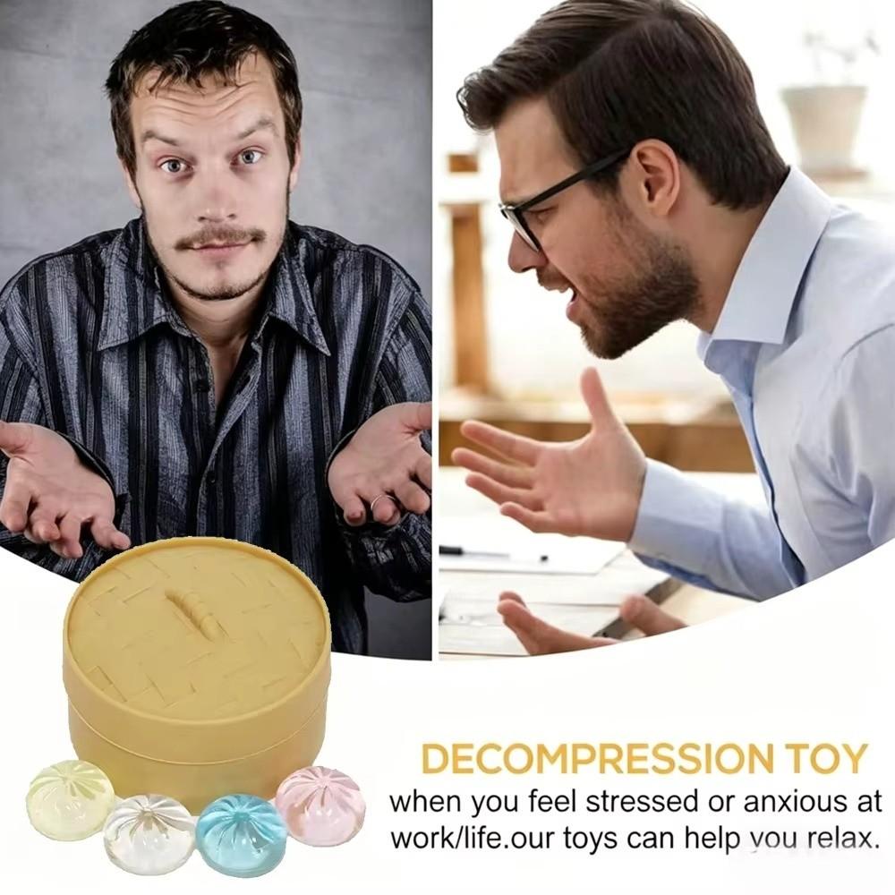 1/5pcs Mini Fidget Sensory Toy Squeezable Stress-relieving Toys  Birthday Favors