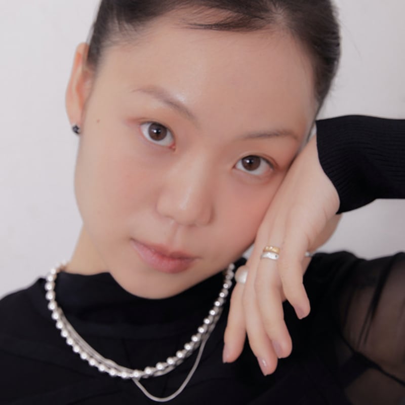 Fillow Antique Bold Ball Chain Necklace