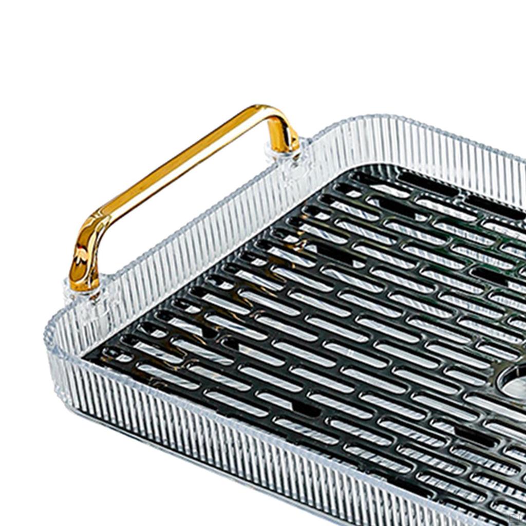 Ablauf Tablett Haushalt Platte Rechteckigen Multifunktions Leichte Badezimmer Organizer Getränke