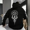 2025 New Arrival Man Hoodie High Quality Hooded Long Sleeve Sweatshirt Autumn Winter Male Daily Casual Sport Pullover Y2K Gothic