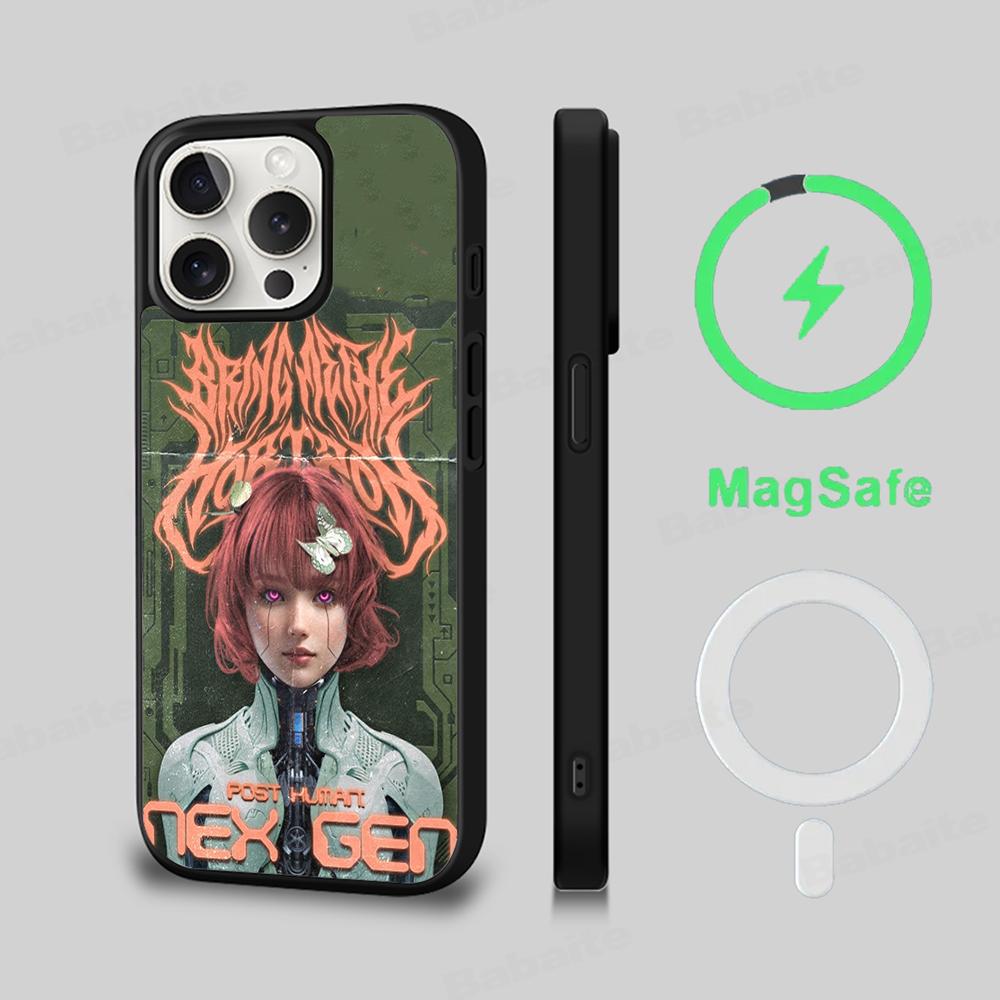 

Post Human Nex Gen Phone Case Magesafe Magnetic Wireless Charge Case For iPhone 16 11 12 13 14 15 Pro Max Plus Mini iPhone 15 Pro