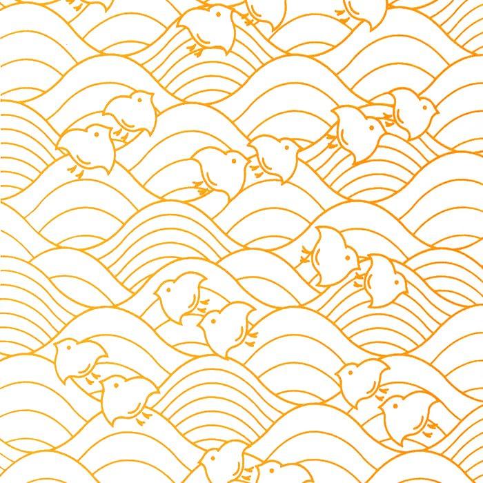 Dyeing Anbo Hand Towel Plover Authentic Dyed Cotton Tokuoka Made in Japan 35cm x 100cm "Ocean Yellow" 100%