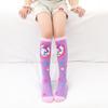 infant girls warmer ankle lovely Cartoon over knee Long High socks for baby kids unicorn toddler child colorful cotton stockings