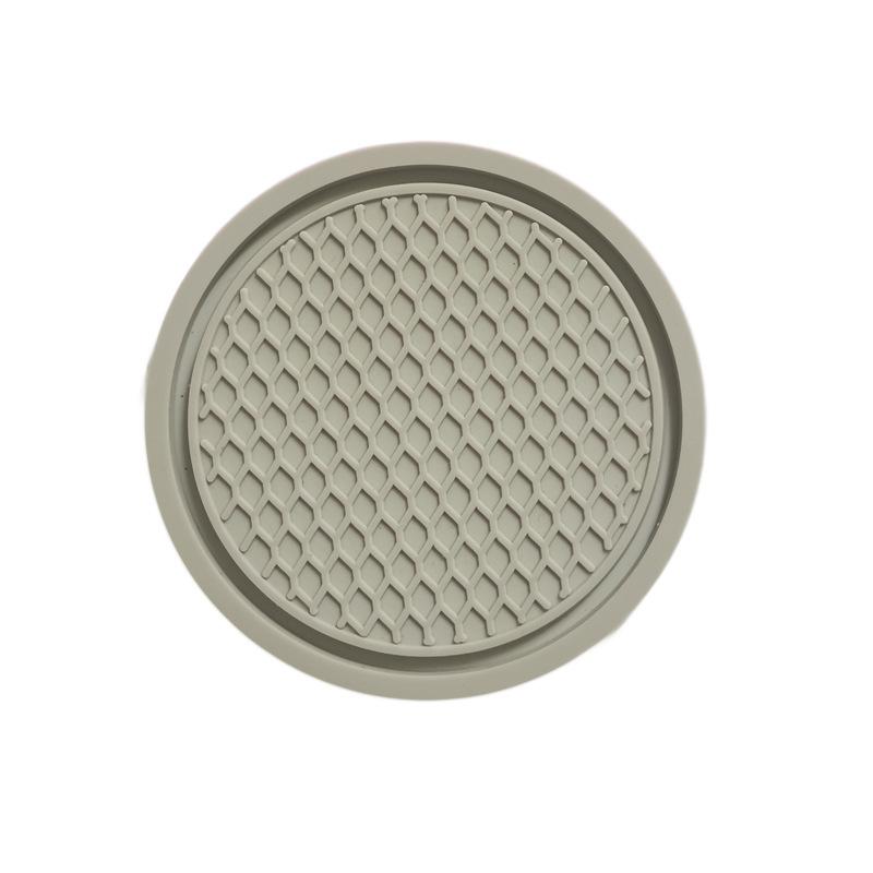 Suport de pahar auto negru PVC Antiderapant Inserție Coastere Paduri Accesorii Interioare Universal Se potrivește perfect pentru majoritatea paharelor Covoraș pentru pahar