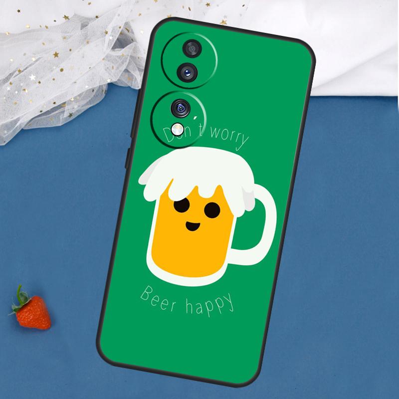 Pretzel Beer Pattern Case For Honor Magic 8 7 5 6 Lite 400 200 Pro 50 70 90 X8c X8b X9a X9b X9c X9d Win RT Cover