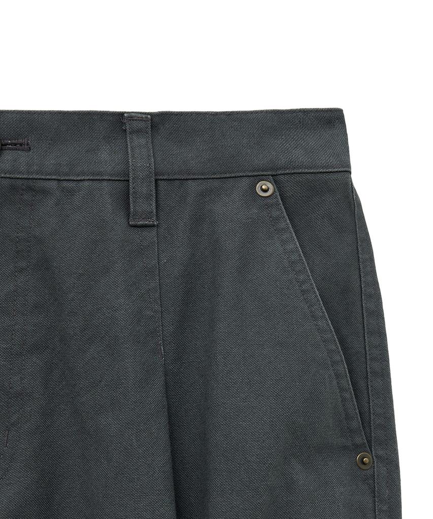 NOIRER Utility Strap Cargo Pants (Charcoal)