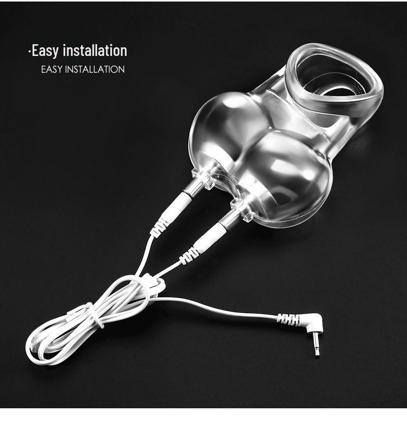 Electroshock Scrotum & Cock Restraint Ring Toy