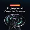 4D Computer Wired Loudspeaker Bluetooth Bar Stereo Sound Subwoofer Surround Soundbar Speaker For Macbook Laptop Notebook PC game