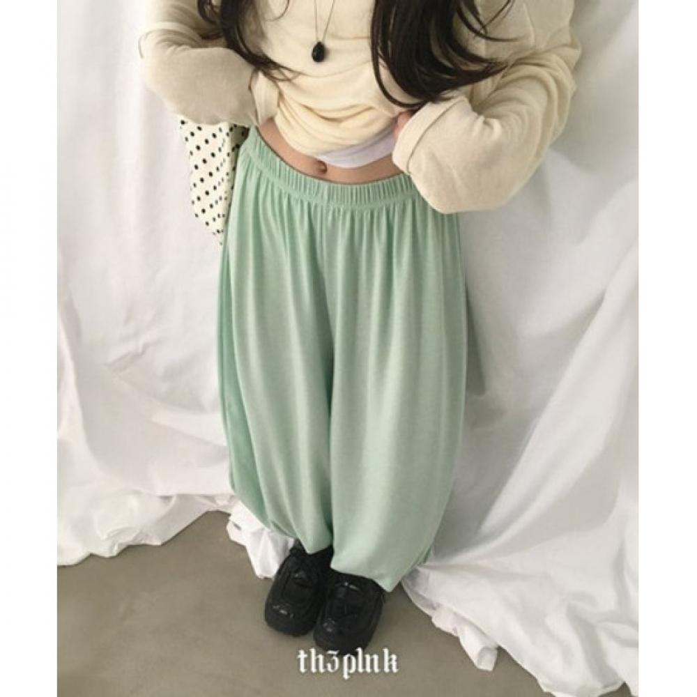 The Pink Women S Rend Banding Harem Wide Balloon Jogger pantS