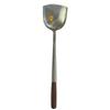 Thickened Stainless Steel Stir-fry Spatula with Extended Wooden Handle