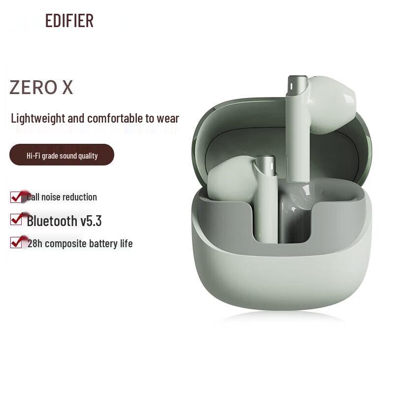 Edifier Zero X True Wireless Semi-in-ear Earbuds