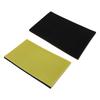 BULLSPANN Motorcycle Air Air Filter Air Filter Foam Pad Cut to Use 400x250mm Black Yellow
