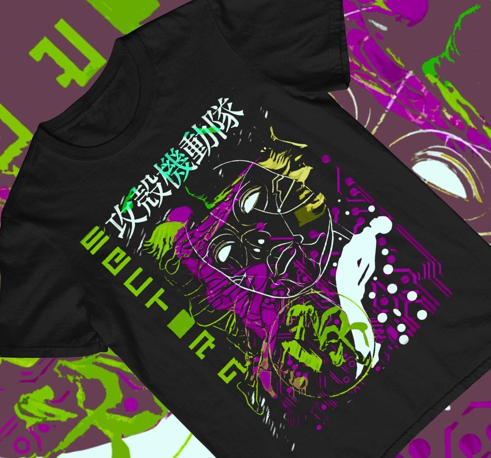 

Ghost In The Shell unisex Tshirt,Japanese Manga Anime,Sci FI Science Fiction 4XL