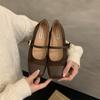 Design Sense Niche Retro Mary Jane Shoes Spring and Summer New Shallow Single Shoes