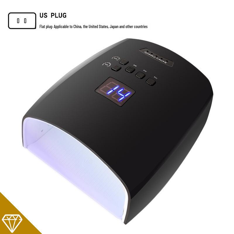 33-Bead Intelligent 66W Nail Lamp with One-Button Fast Drying