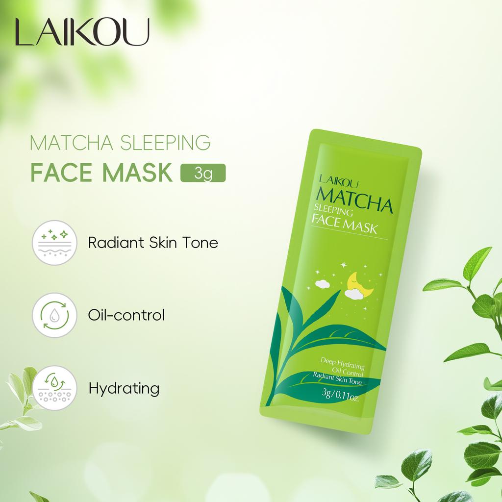 LAIKOU Cherry Blossom, Centurion, Snail Seaweed Collagen Night Facial Mask