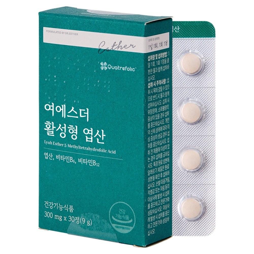 Esther Formula Yeo Esther Active Folic Acid 9g 30 Tablets 1 Pcs
