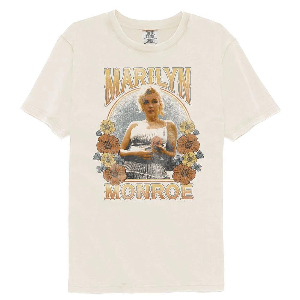 Marilyn Monroe Floral Arch Ivory Comfort Colors Icon  Children s T-shirt 110