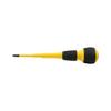 TSUNODA Insulated Screwdriver, Slim Shaft, 2x100mm, SZD-P2100