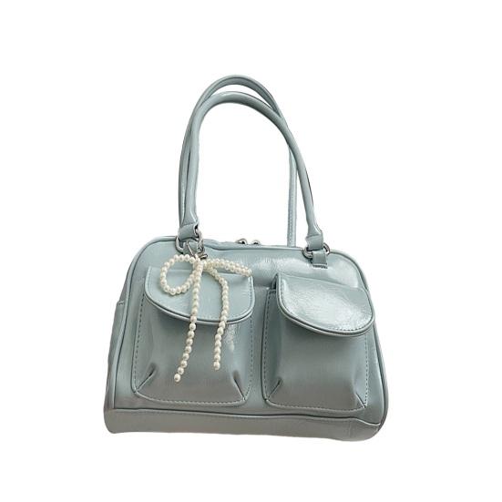 Women Hobo Bag Shoulder Bag with Top Handle Faux Leather Retro Handbag Shoulder Purse for Daily Use Commuting Travel Date