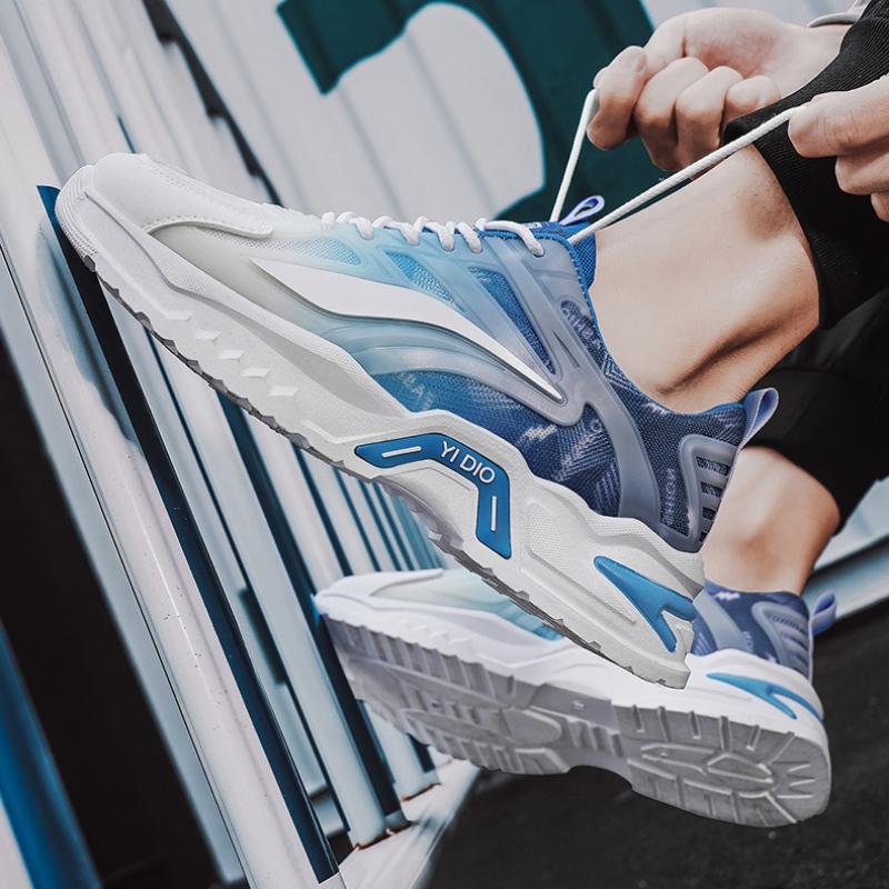 Spring Trendy Men's Sneakers 2024 New Designer Men's Shoes Comfortable Breathable Platform Shoes Running Shoe Tenis Masculino