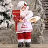 1 Pcs Santa Claus Doll Festival Decoration Standing Pose Doll Creative Chaifu Backpack Doll Desktop Decoration Window Decoration