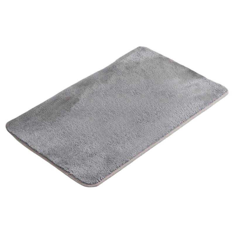 Absorbent Bath Mat NonSlip Bathrooms Rug Carpet Quickly dry Toilet Shower Floor Mat for Wet Area Machine Washable
