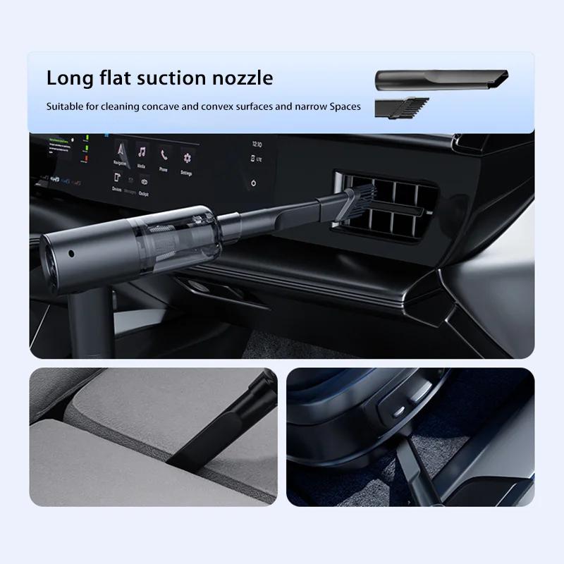 Wireless Car Vacuum Cleaner Multifunctional Mini Portable High-power Suction and Blowing Integrated Cleaning Appliance